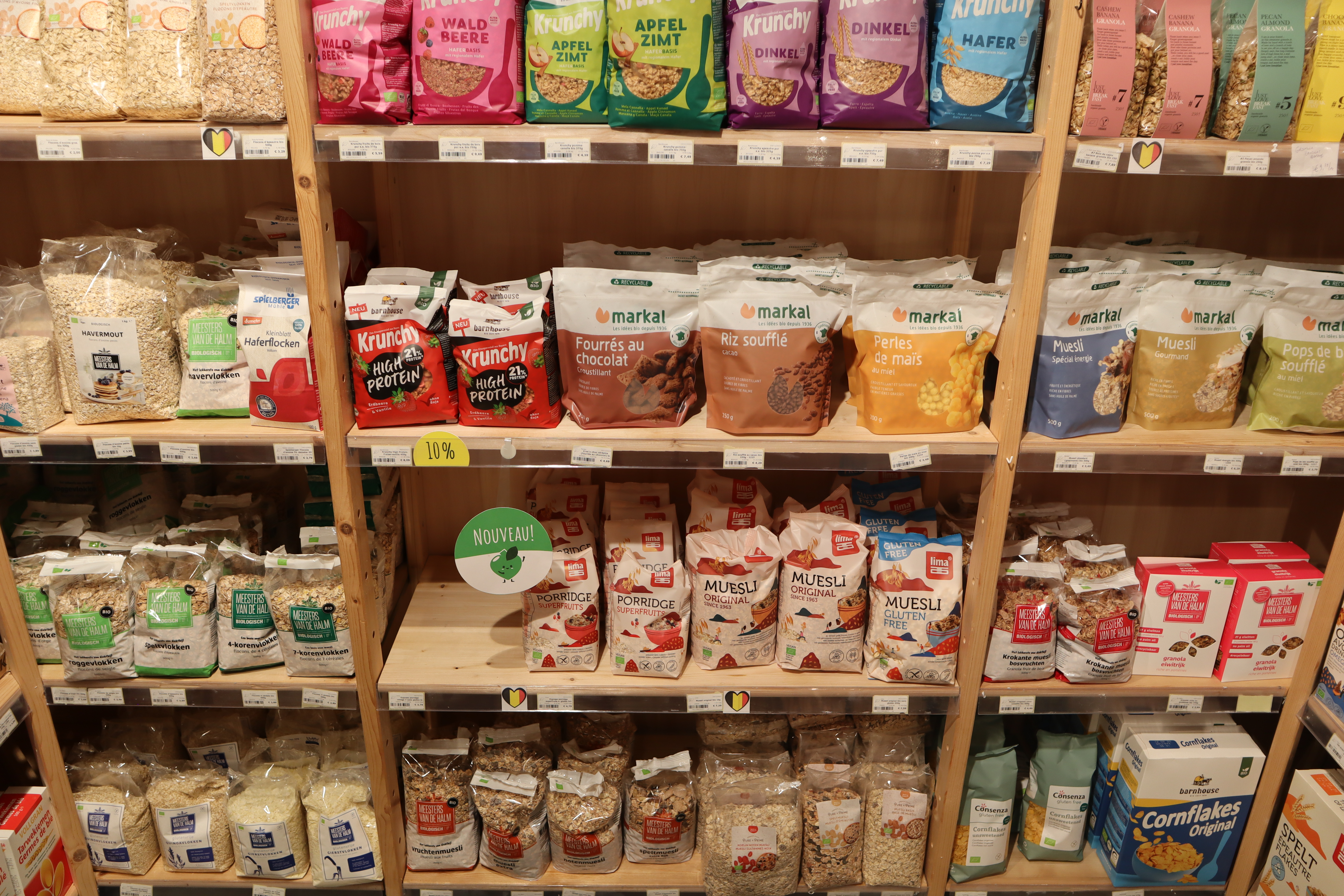 Quels produits sans sucre trouverez-vous chez Bioshop ?