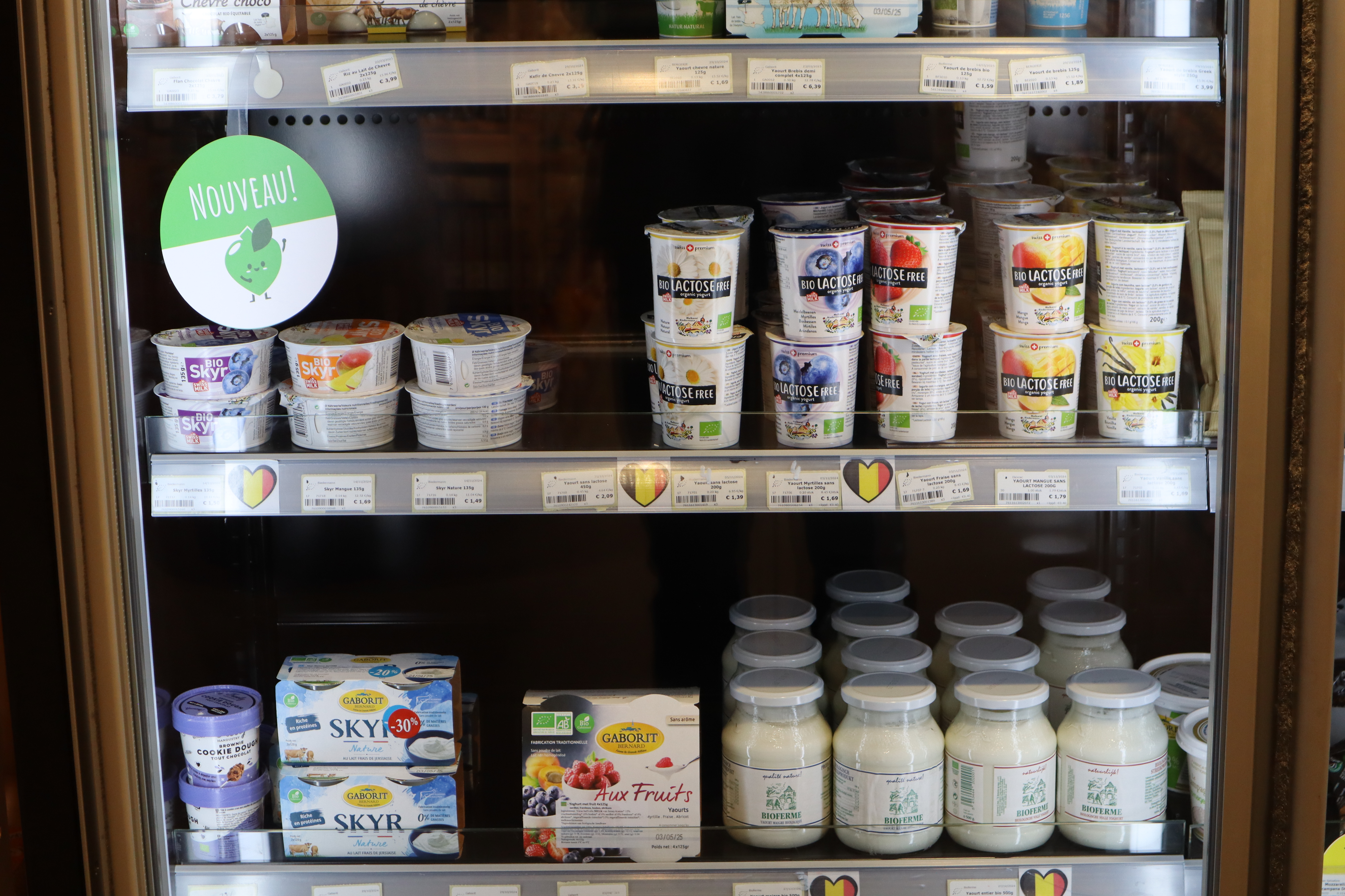 Lactosevrije producten bij Bioshop