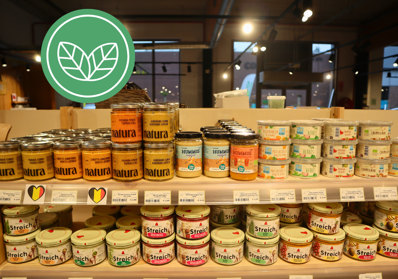 VEGAN PRODUCTEN BIJ BIOSHOP