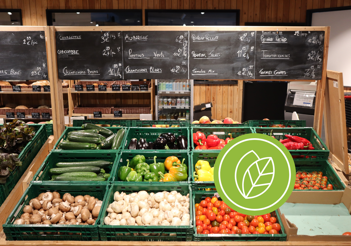 Bioshop végétarien