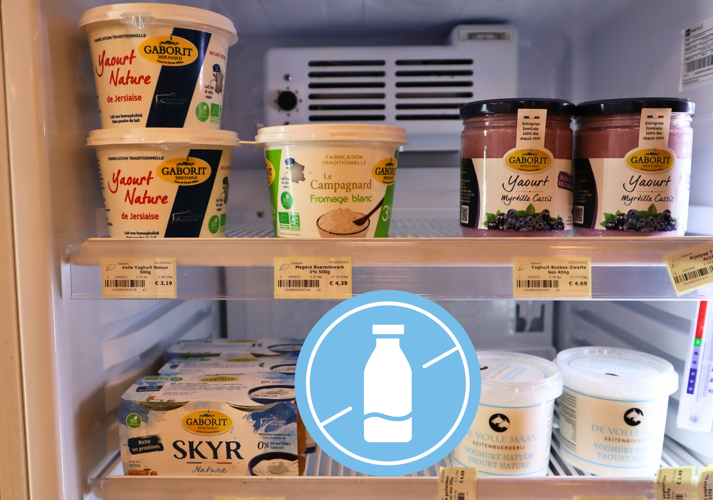 LACTOSEVRIJE PRODUCTEN BIJ BIOSHOP
