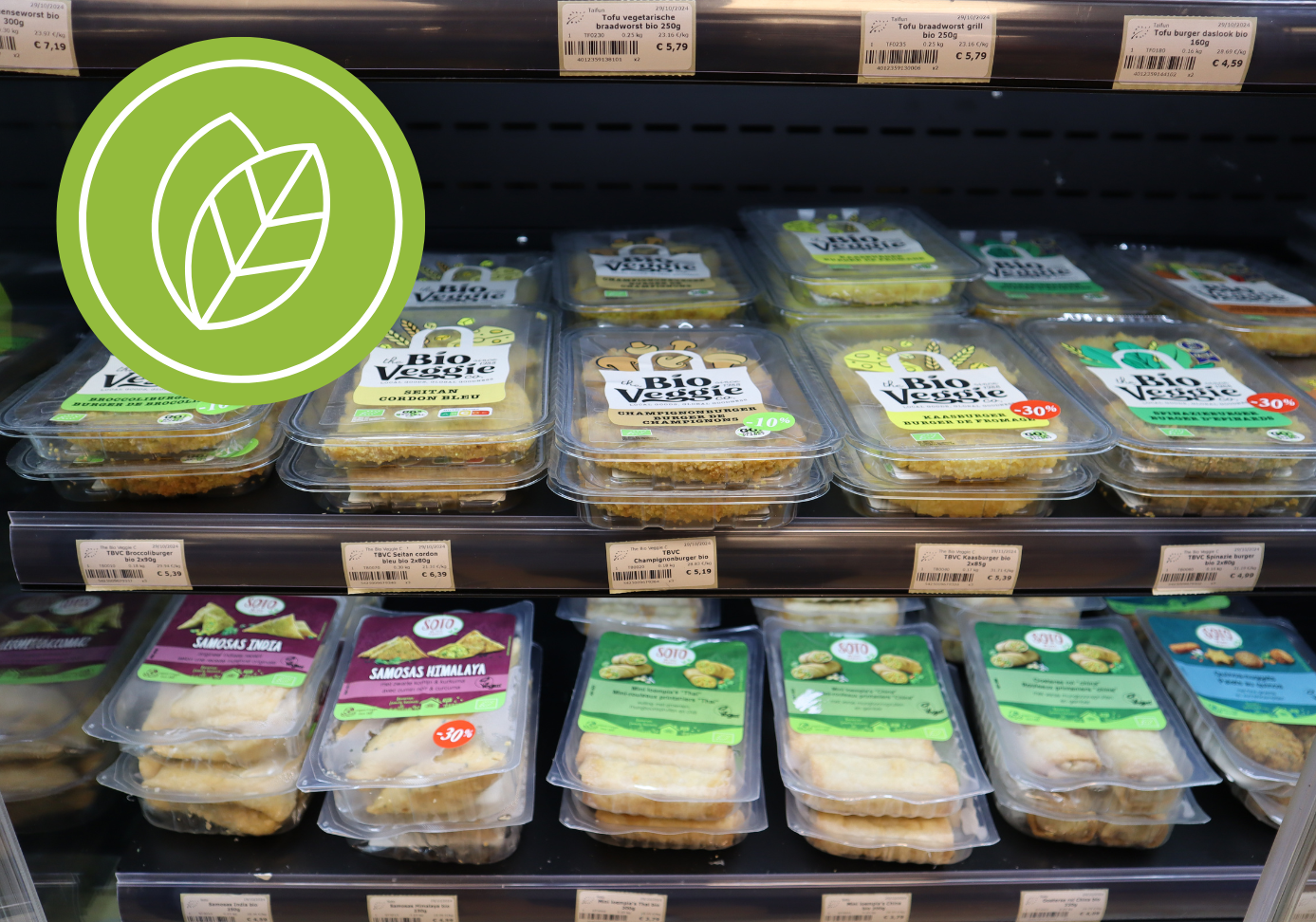 VEGETARISCHE PRODUCTEN BIJ BIOSHOP