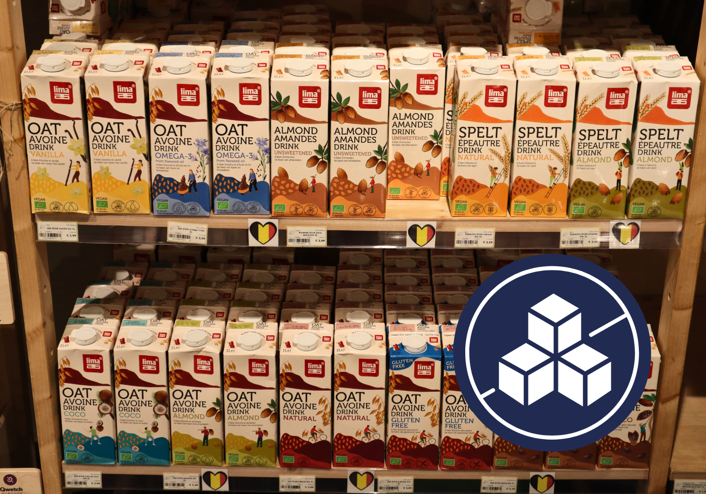 suikervrij bij bioshop