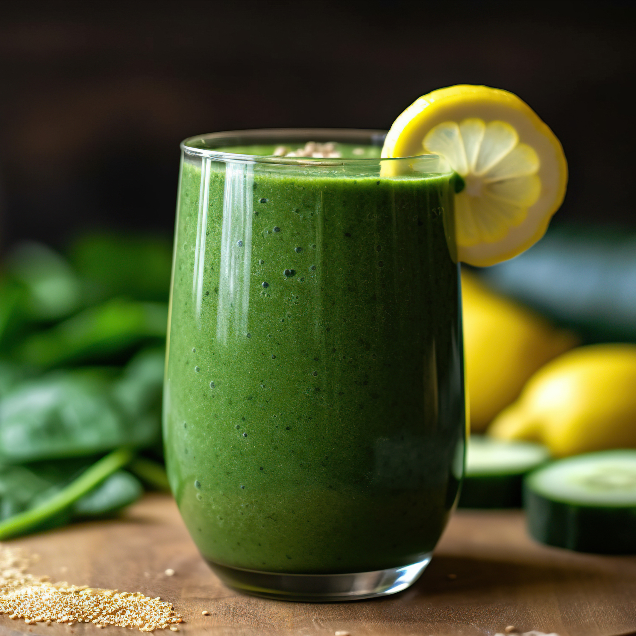 Smoothie met boerenkool en mango