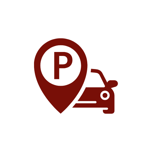 Icon for Gezellig, verlicht terras, parkeergelegenheid