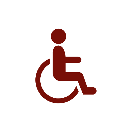 Icon for Rolstoelvriendelijk