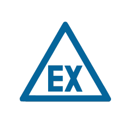 Icon for Zondering van de ruimtes waar een explosie atmosfeer kan voorkomen